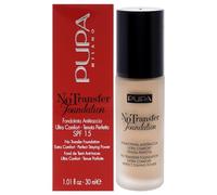 Pupa No transsfer Foundation 30 ML Light Beige 02 SPF 15