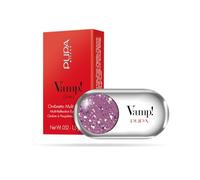 Pupa Ombretto Vamp! Gems 101 Purple Crash - Ombretto Colore puro, alta Pigmentazione, Multi-Effetto (disponibile in 54 Varianti Colore e 7 diversi Finish)