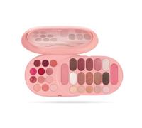 Pupa Palette Make My Day Plus Blush, Rossetti, Gloss, Ombretti, Correttori e Illuminanti - 29 Pezzi per Trucco Viso, Occhi e Labbra, Perfetta in Casa o in Viaggio - 3 Varianti Colore (003 Bright Rose)