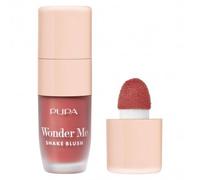 Pupa Blush Wonder Me Shake, Fard Viso Liquido Traslucente, Nuova Texture Water Cream - Colorito Fresco e Radioso, Formula Clean, Made in Italy (Colore 003 Strawberry Daiquiri)