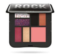 Pupa Rock Trousse 004 Black Palette Viso e Occhi Con Specchietto 8gr