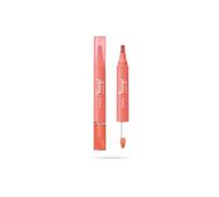 Pupa Rossetto + Gloss Labbra Vamp! Marker Duo, con Acido Ialuronico - 3 in 1 Definisce, Colora e Riempie, Contouring Labbra - Disponibile in 9 Varianti Colore (008 Orange Sorbet)