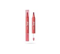 Pupa Rossetto + Gloss Labbra Vamp! Marker Duo, con Acido Ialuronico - 3 in 1 Definisce, Colora e Riempie, Contouring Labbra - Disponibile in 9 Varianti Colore (004 Spicy Raspberry)