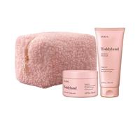 Pupa TEDDYLAND KIT 2 Latte di riso e zucchero 200 ML Gel Doccia + 150 ML Scrub Corpo + Pochette