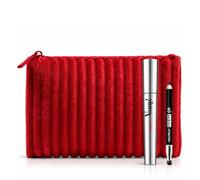 Pupa Vamp! Mascara 100 Extra Black + Mini Multiplay 09 Deep Black - Cofanetto Make Up Occhi con Pochette Rossa - Edizione Limitata