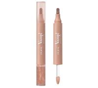 Pupa Rossetto + Gloss Labbra Vamp! Marker Duo, con Acido Ialuronico - 3 in 1 Definisce, Colora e Riempie, Contouring Labbra - Disponibile in 9 Varianti Colore (001 Watery Nude)