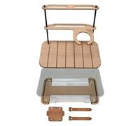 PUPACAMP Tavola superiore in legno e set gocciolatore a 2 livelli Stanley...