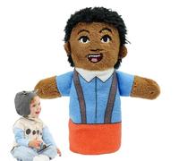 Pupazzi da in peluche, marionette da , marionette da con personaggio africano, accessorio per la lettura di storie per ragazzi, ragazze e ragazzi, ju