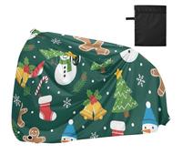 Pupazzi di neve alberi di Natale e calze coperture per bici impermeabile esercizio Bike copertura bici deposito