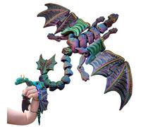 Pupazzo di Mano di Drago, Pupazzo di di Drago,Pupazzo di di Braccialetto di Drago - Puppet di Animali con Stampa Puppet per Raccontare Storie Marionette a Mano Burattini di D