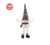 Pupazzo di Neve con calendario avvento 100 cm
