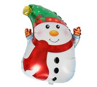 Pupazzo Di Neve Gonfiabile Palloncino Lamina Palloncini Alluminio