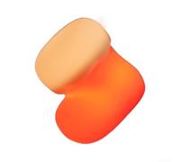 Pupazzo di neve LED ricaricabile 7 colori cambia lampada in silicone | Lampada da comodino dimmerabile in silicone con 7 modalità di cambio colore e cavo USB per la camera dei bambini.