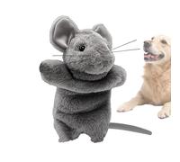 Pupazzo di peluche a forma di topolino per gli amanti degli animali domestici, protezione per fermare il cucciolo di gattino che morde le mani