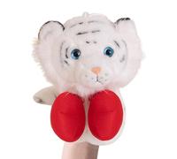 Pupazzo di peluche parlante per fiabe, compagno per dormire, pugilato con braccio retrattile, per bambini 3 anni in su, per feste e racconti