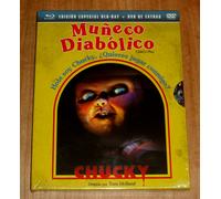 Pupazzo Diabolico Chucky (Child's Play) Edizione Eepecial Bd + DVD Coperta Nuovo