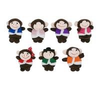 Pupazzo Dito Animali - 7 Pezzi e Giocattoli Đe Puppet D́e Dito | Puppet Dé Scimmia Piccola, Gioco é Puppet Đedo ́é Peluche, Gioco Đésóé Ţíteres Dè D́́́Edo, uego itere