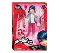 Pupazzo Ladybug Marinette 26 cm con Due Costumi Stupefacenti - Nouvo