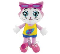 PUPAZZO MILADY PELUCHE MORBIDO EDUCATIVO 44 GATTI GIOCO PER BAMBINI 1 ANNO +
