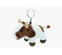 Pupazzo Mucca Altezza 13 CM Chiave Rimorchio Peluche Bianco Braun 1017224