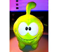 PUPAZZO PELUCHE ROSPETTO MEDIO CUT THE ROPE ALTEZZA 19CM X LARGHEZZA 15CM