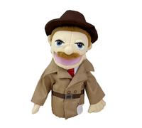 Pupazzo Pompiere - Giocattolo Di Peluche Gioco Di ruolo Educativo | Gioco Di Puppet Personaggi Professionali, Dispositivo Interattivo Di Apprendimento per Bambini,