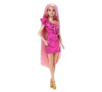 Pupetta Barbie Totally Hair Bionda Estralong con Accessori