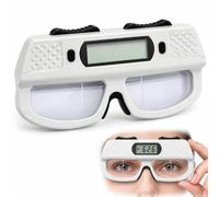 Pupillometro digitale, misuratore PD ottico per adattamento degli occhiali | Display LCD con letture separate per ogni occhio, memoria dei dati, spegnimento automatico e presa antiscivolo