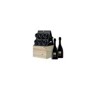 Pupitre + Cassetta Legno 6 Bottiglie Spumante Dubl Brut Edition I Feudi di San G