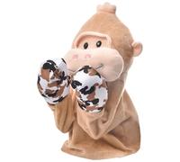 Puppet a mano animale, burattini per bambini - Kung Fu Boxing Animal Hand Puppet con suoni e azione | Bambola di peluche di peluche educativa per l'insegnamento in età prescolare