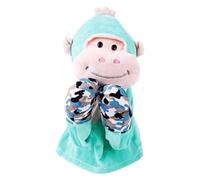 Puppet a mano animale, burattini per bambini,Kung Fu Boxing Animal Hand Puppet con suoni e azione - Bambola di peluche di peluche educativa per l'insegnamento in età prescolare