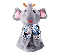 Puppet a mano animale, burattini per bambini,Puppet per la mano animale di boxe con suoni e azione | Bambola di peluche di peluche educativa per l'insegnamento in età prescolare