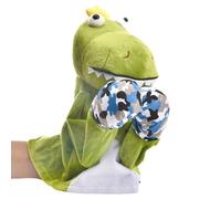 Puppet a Mano Animale Puppet Puppet a Mano Animale Kung Fu con Suoni e Azione di Boxe Pouet Peluche Giocattolo di Peluche Gioco di ruolo per