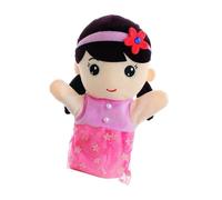 Puppet a mano - Cuccioli Cuddly Famiglia Cuddly Safe - Migliora la comunicazione Pusti Plush per il compleanno del teatro, bambola educativa