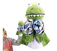 Puppet a mano per animali, burattini a mano per bambini - Boxing Kung Fu Animal Hand Puppet con Suoni e azione - Giocattolo Plush Fanked Educational per l'insegnamento prescolare