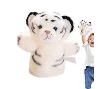 Puppet a mano per bambini - Puppet a mano in peluche | Cartoon Tiger Puppet per bambini piccoli | Teatro Racconti Feste Puppet | Giocattoli di peluche, gioco di ruolo, mari