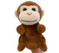 Puppet a mano - Puppet animali | 9 cm / 3,5 pollici in giocattolo giocattolo | Pasqua Banket Banket, giocattolo animale in pluvia per il ruolo -esplicarsi, la narrazione, il teatro dello spettacolo