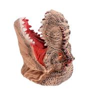 Puppet a mano - Puppet di dinosauri flessibili | Guanti di testa di dinosauro realistici | Pelosi dinosauri INFIGLITO I giocattoli per la storia degli animali adatti per un gioco immaginativo, narrazi