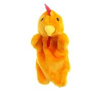 Puppet Di Pollo A Mano - Morbido Giocattolo Animale Peluche Giocattoli, Gioco Di Ruolo Del Cartone Animato, Pedagogico per I Giochi Interattivi Di Narrazione Educazione Prescolare | P