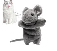 Puppet Hand Pupt Toy, Gatto Wrestler Puppet - Gatto Wrestling Puppet Plush - Wrestling Puppet Plush - Wrestler a Forma di Topo per Amanti degli Animali Domestici, Protezione per fermare il Gattino di