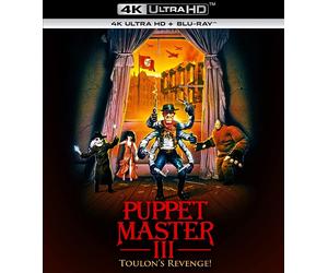 Puppet Master 3: Toulon's Revenge 4K Ultra HD (4K UHD Blu-ray) Guy Rolfe