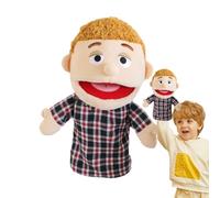 Puppet Per Bambini - Puppet A Mano | Peluche Del Nonno | Burattini Per Cuccioli Di Cucciolo A Mano In Famiglia | A In Famiglia, Mamma E Papà, Fratello E Sorella Peluche Giocattoli B