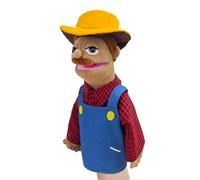 Puppet per mano animale | Set di burattino a maano | Pupet a in famiglia | Bolle di peluche carine con bocca commovente | Puwppet dei membri della famiglia | Ruolo di burattini educativi soft gioc