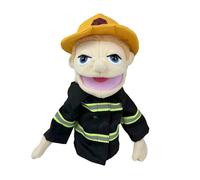 Puppet per mano animale | Set di burattino a maano | Pupet a in famiglia | Bolle di peluche carine con bocca commovente | Puwppet dei membri della famiglia | Ruolo di burattini educativi soft gioc