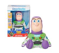 Puppetronic Disney, Buzz Lightyear, bambola animatronica interattiva, movimento di testa e bocca con sensore touch, suoni autentici e tecnologia, ideale per ricreare Toy Story, Famosa (REY00300)