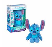 Puppetronic Stitch - Bambola animatronica interattiva, movimento testa e bocca con sensore tattile, suoni autentici, tecnologia per la comunicazione con angel, esperienza immersiva, famosa (RE007200)