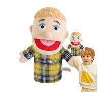 Puppets - Padre Puppets Toy, Family Hand Puppets | Animali Friends Deluxe Kids, burattino interattivo per racconti, mamma e papà, fratello e sorella, di burattini a mano, titt