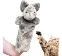 Puppette a mano per gatti, giocattolo burattino di lotta per gatti, gioco interattivo a mano per gatti per arricchimento, stimolazione mentale, intrattenimento ed esercizio interno