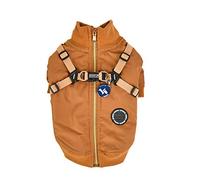 Puppia Dominic Cammello S Cappottino Giacca a Vento Impermeabile Invernale per Cane - 950 g