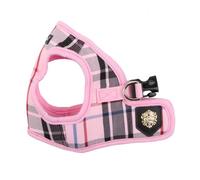 Puppia PAMA-AH978-PK-M Junior Harness B - Pettorina Morbida per Cuccioli, Rosa, M, 1 Pezzo